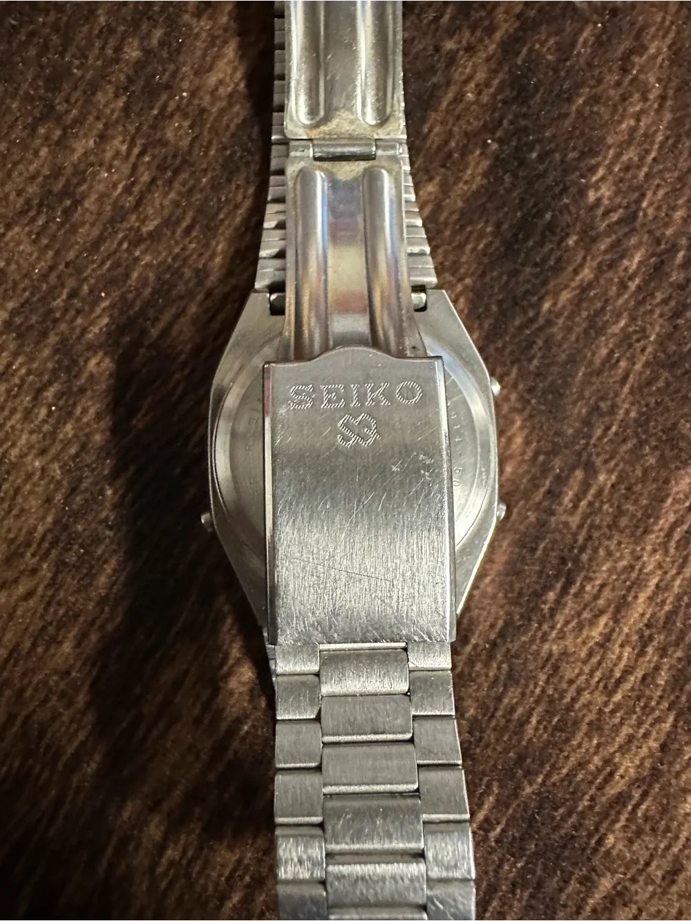 Vintage Seiko Quartz A914-5010 Digital Alarm Men's Watch